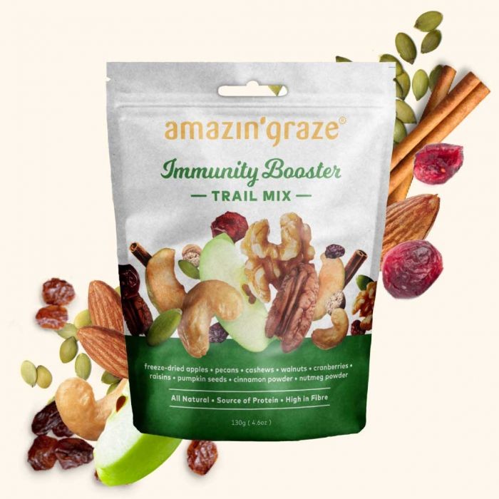 Amazin' Graze Nuts 130G - Immunity Booster Trail Mix