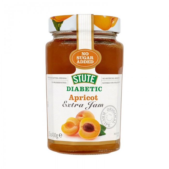 STUTE DIAB EXTRA JAM 430G -  APRICOT