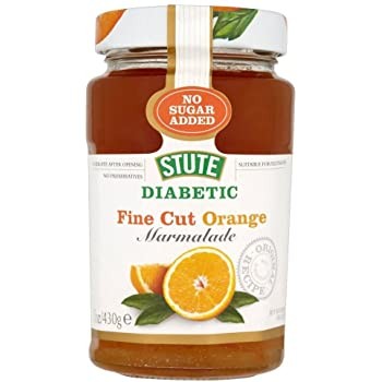 STUTE DIAB EXTRA JAM 430G - ORANGE (FINE CUT) MARMALADE