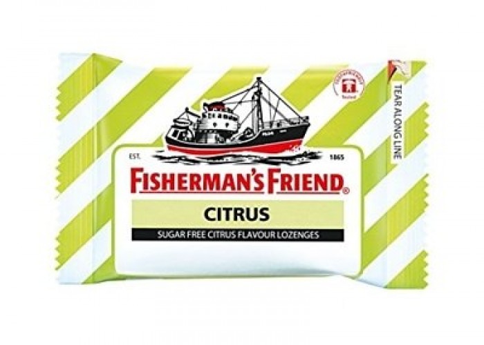 Fisherman Friend SUGAR FREE CITRUS LOZENGES 25G