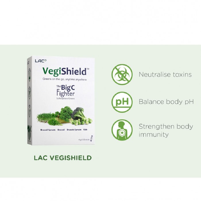 Gnc Lac Vegishield (30 Sticks)