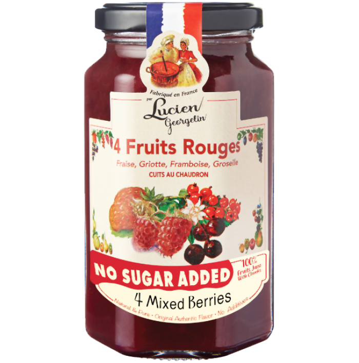 Lucien Georgelin Fruit Jam - 4mixed berries (Fruit Rouges)