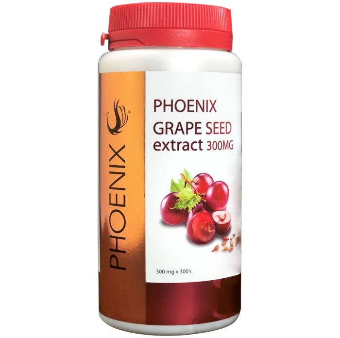 Phoenix's Grape Seed Extract 300mg 300's