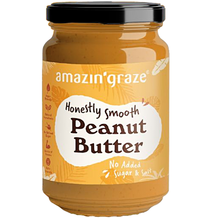 Amazin' Graze Jam Honestly Smooth Peanut Butter 350g