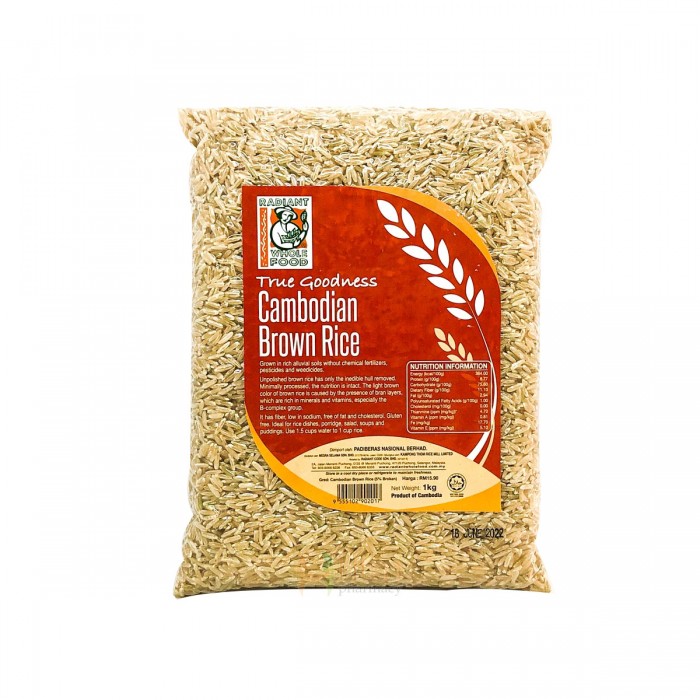 Radiant Organic Cambodian Brown Rice 1kg