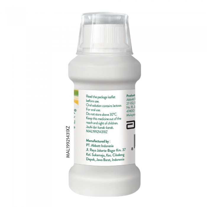 DUPHALAC Oral Solution 200ml with Lactulose for Constipation Relief, Digestive Health