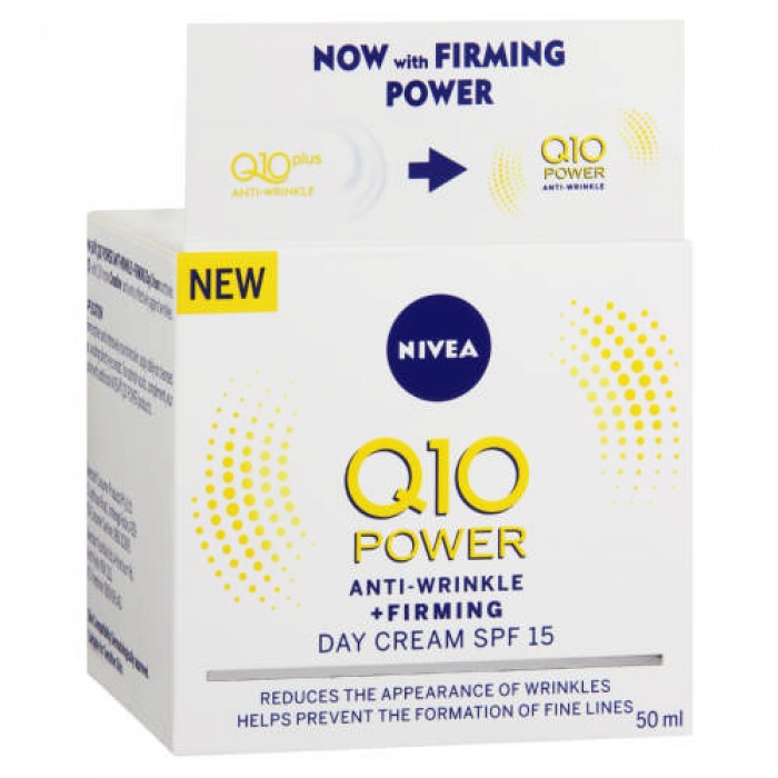 Nivea Q10 Power Anti-Wrinkle Day Cream Spf15 50ML(86795)