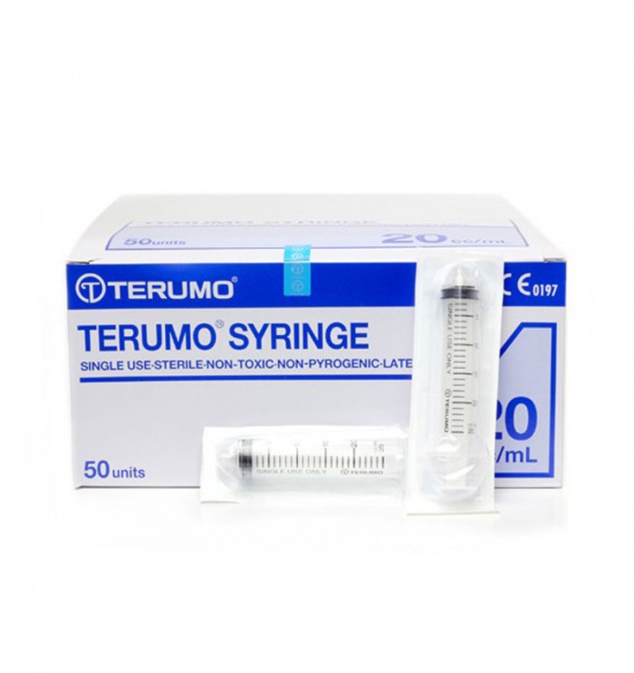 Terumo Syringe 20ml - Est 50's