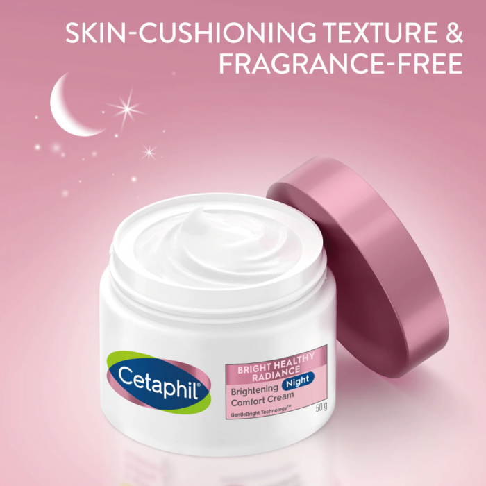 CETAPHIL Bright Healthy Radiance Night Comfort Cream Spf15 50g for Cetaphil Night Cream