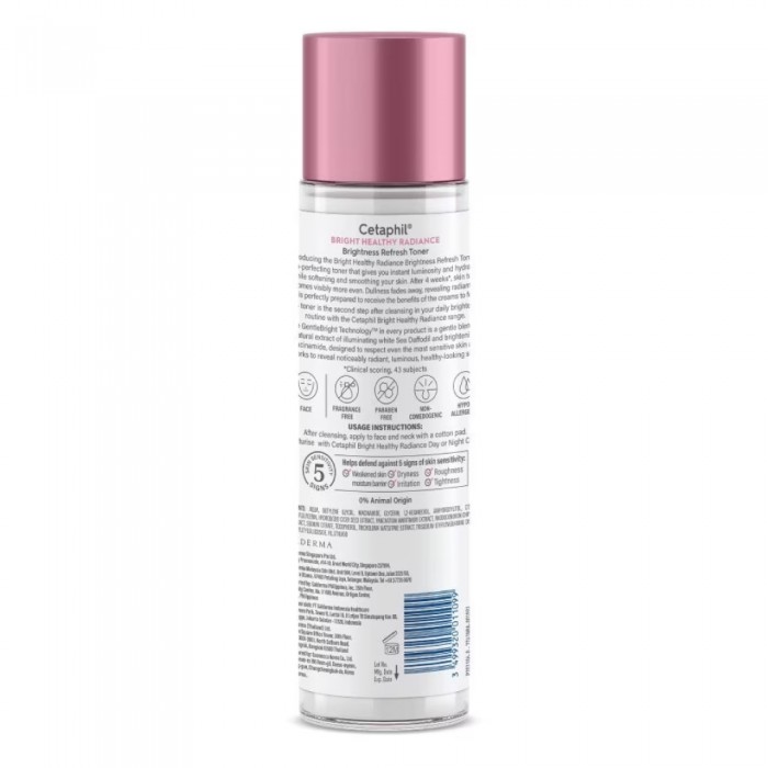 CETAPHIL Bright Healthy Radiance Refresh Toner 150ml Cetaphil Toner, Brightening Toner