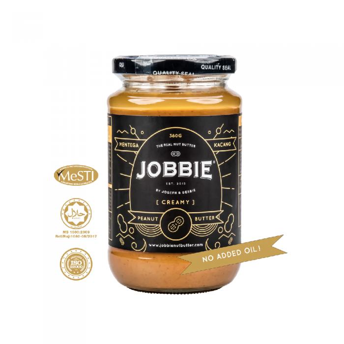 JOBBIE Jam Creamy Classic Peanut Butter 380g