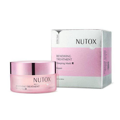 Nutox Renewing Hydration Mask, Brightening Mask, Treatment Sleeping Night Mask 30ml