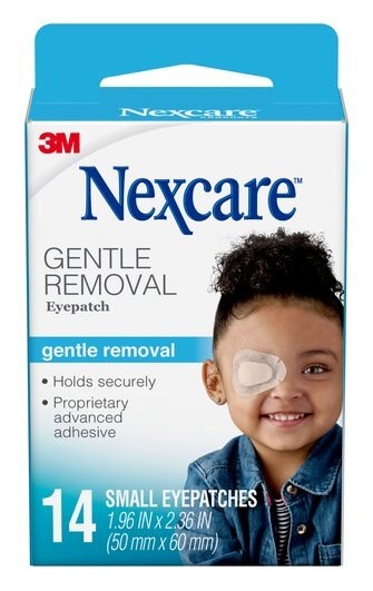 Nexcare Gentle Removal Junior Eye Patch 14's