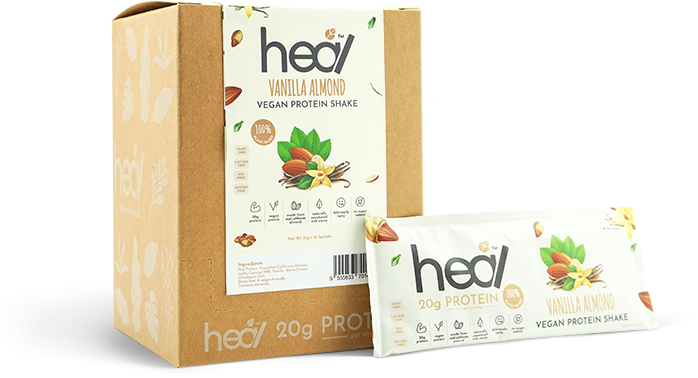 Heal Vegan Protein 35g (16's) - Vanillla Almond