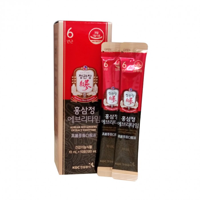 Korean Red Ginseng Extract Everytime 10ml x 10's