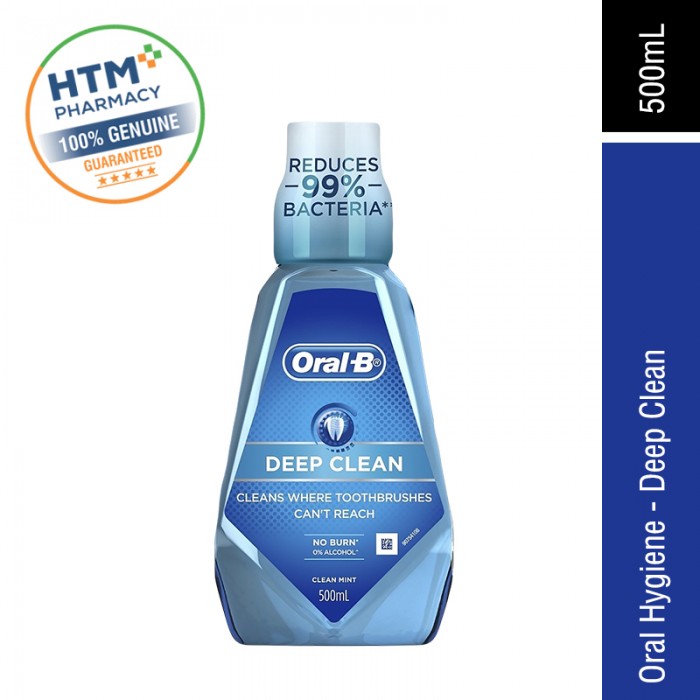 Oral B Oral Hygiene 500ml - Deep Clean