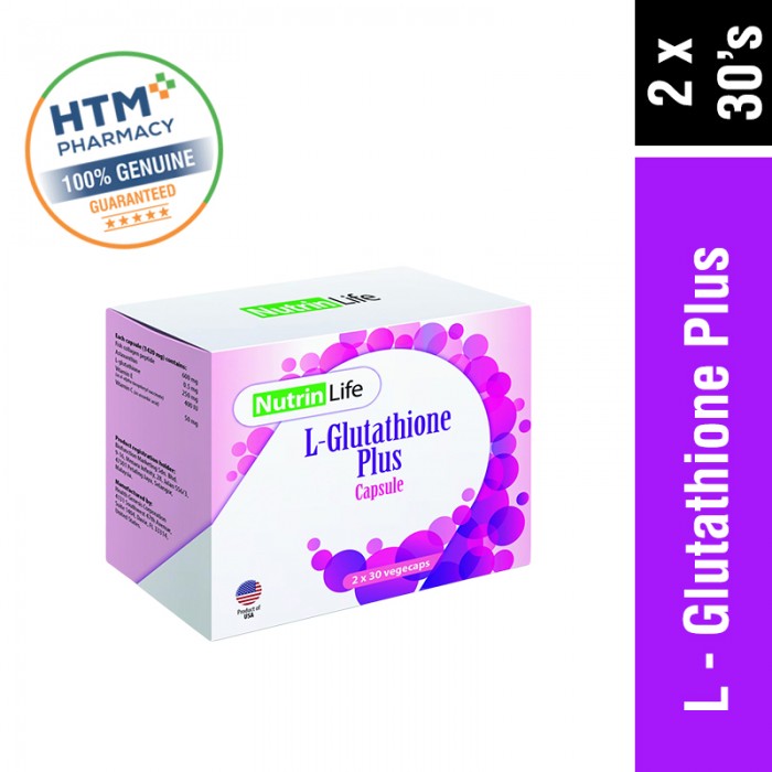 NutrinLife L-Gluthatione Plus 2x30s