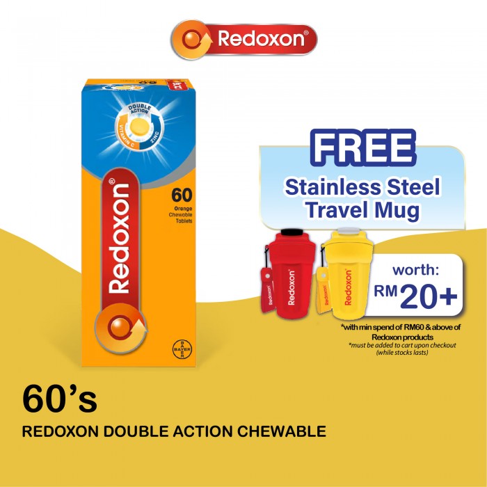 Redoxon Double Action Chewable 60's