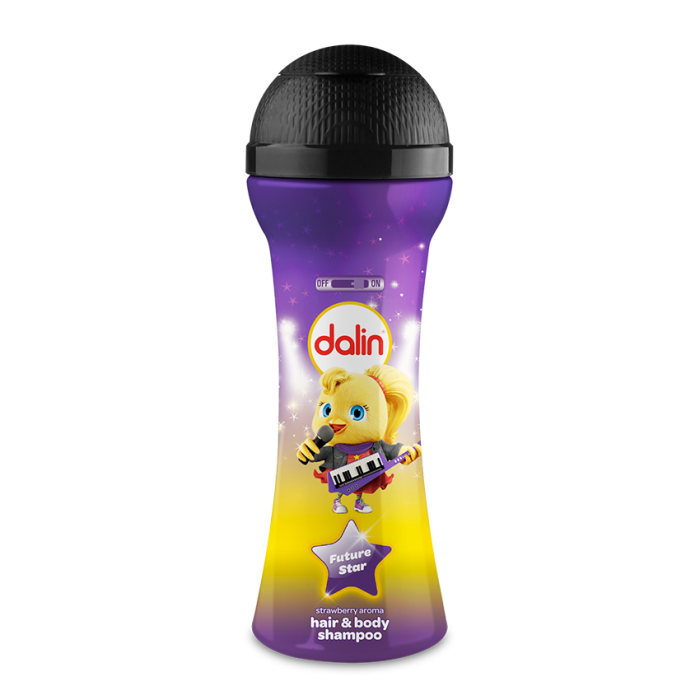 Dalin Kids Microphone Hair & Body Wash Mixed Berries 300ml