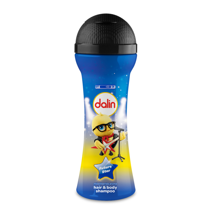 Dalin Kids Microphone Hair & Body Wash Strawberry 300ml