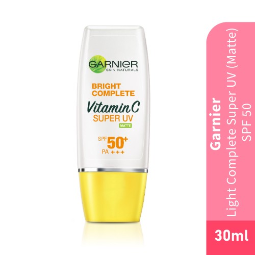 Garnier Light Complete Super UV (Matte) SPF50 30ml