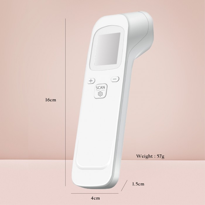 Infrared Forehead Non-Contact Thermometer GP-100 Mini - Suhu Thermometer Suitable For Baby 红外线 溫度計 体温