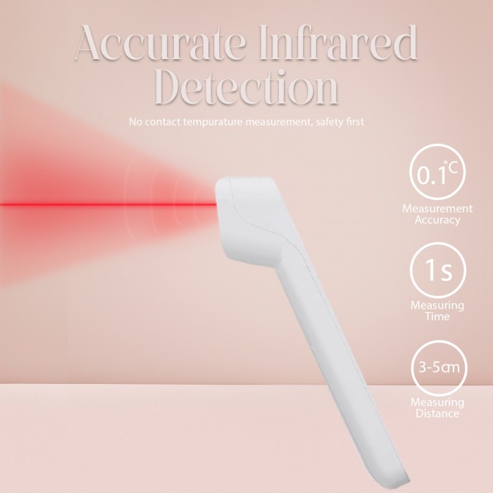 Infrared Forehead Non-Contact Thermometer GP-100 Mini - Suhu Thermometer Suitable For Baby 红外线 溫度計 体温