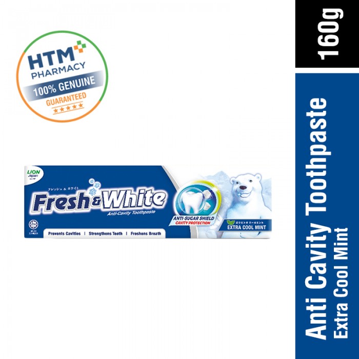 Fresh & White 160g - Extra Cool Mint