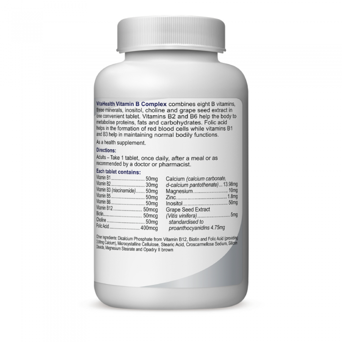 VITAHEALTH Vitamin B Complex 100's with B Complex Vitamin,  B Complex Supplement