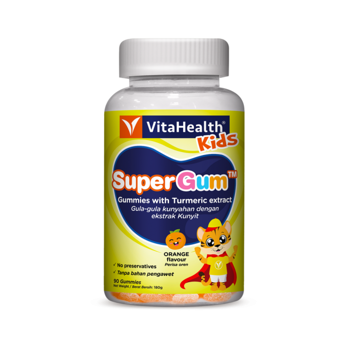 Vitahealth Kids SuperGum 90's