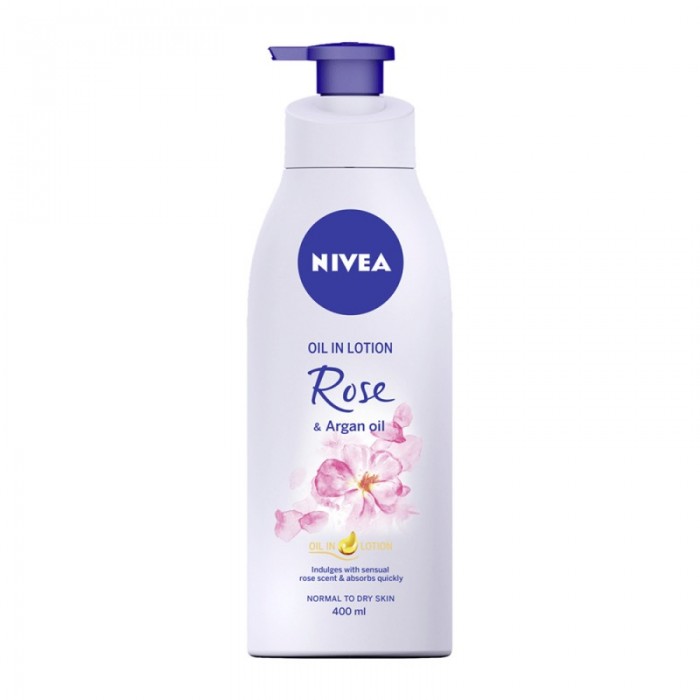 Nivea Body Rose & Argan Oil Lotion 400ML (88452)