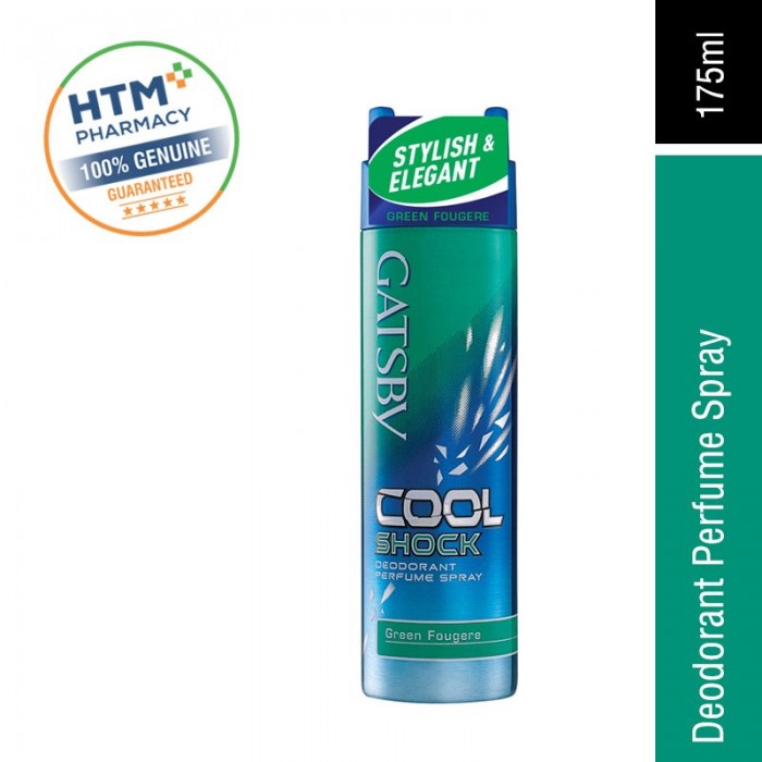 GATSBY DEODORANT SPRAY 175ML - GREEN FORGERE