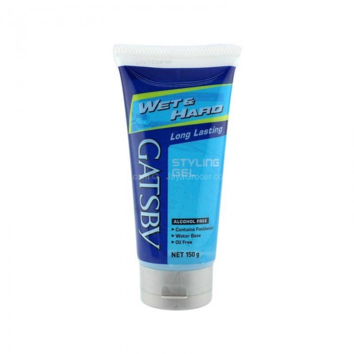 GATSBY STYLING GEL 150G - WET & HARD (MD150SWH001)