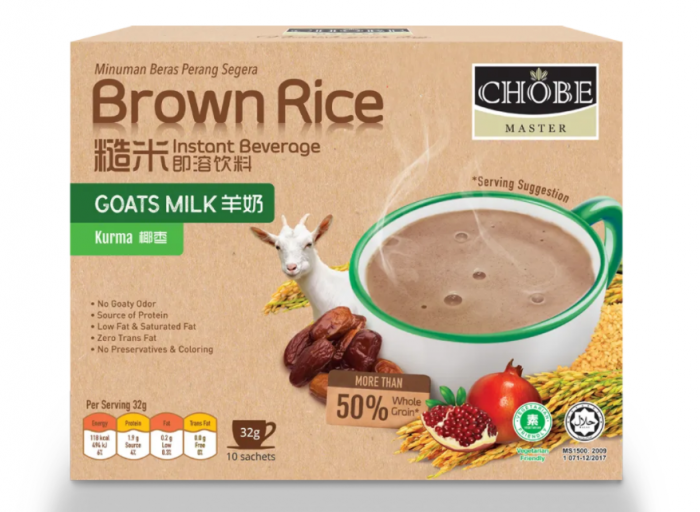 Chobe Brown Rice Instant Beverage 32g x 10's - Goats Milk Kurma