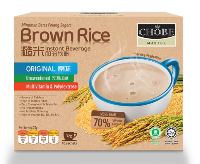 Chobe Brown Rice Instant Beverage 32g x 10's - Original