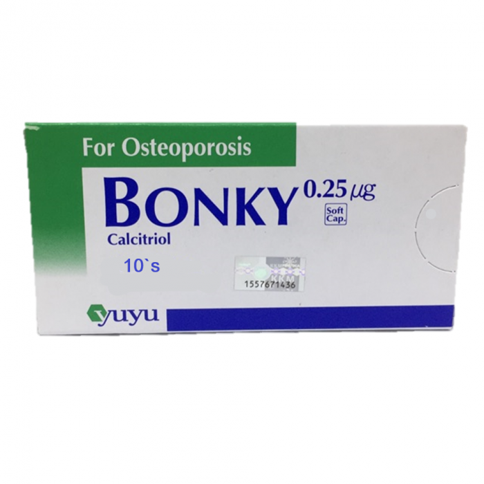 BONKY SOFT 0.25MCG 10's