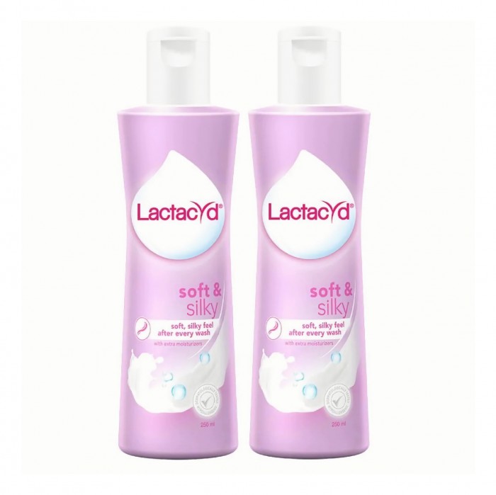 Lactacyd Feminine Hygiene 250ml x 2 - Soft & Silky