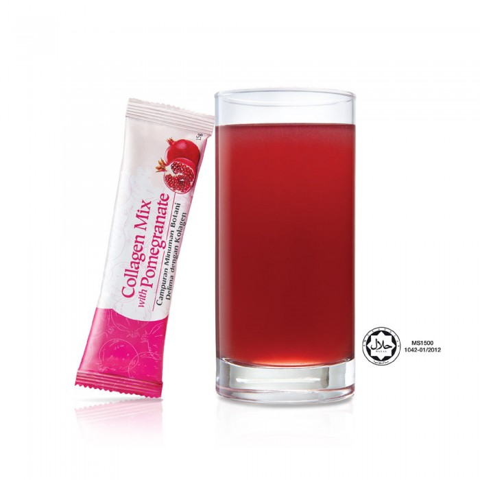 BEAUXLIM COLLAGEN MIX POMEGRANATE 15G X 15+3