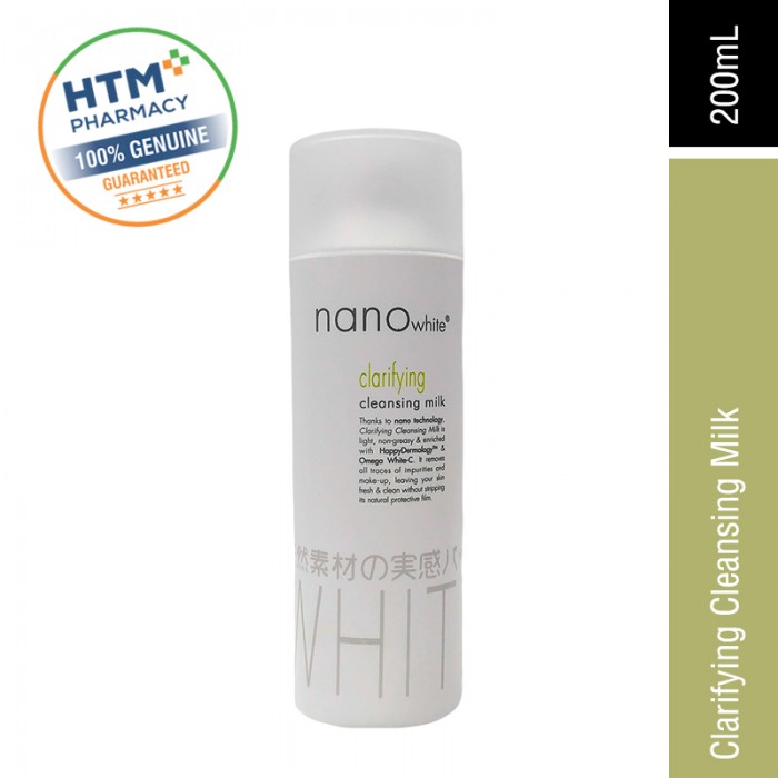 NANOWHITE CLARIFYING CLEANSING MILK 200ML