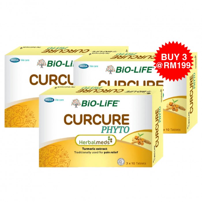 Bio-Life Herbalmeds Curcure Phyto 30'S