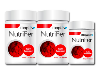 Megalive Nutrifer 60's x 2 + 15's