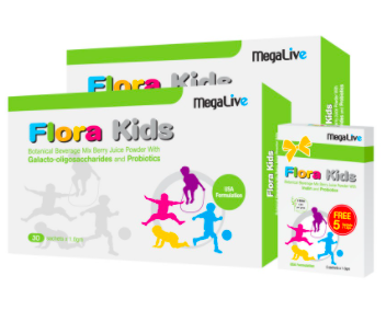 MEGALIVE Flora Kids ( 2 x 30's + 5's) - Supplement , Well Being , Healthy Food