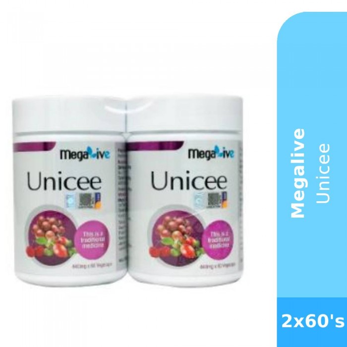 Megalive Unicee 2x60's – Health Supplement , Well Being , Health Care