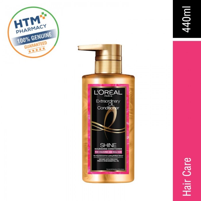 Loreal Paris Elseve Extraordinary Oil Silicon Free Premium Conditioner 440ml - Shine