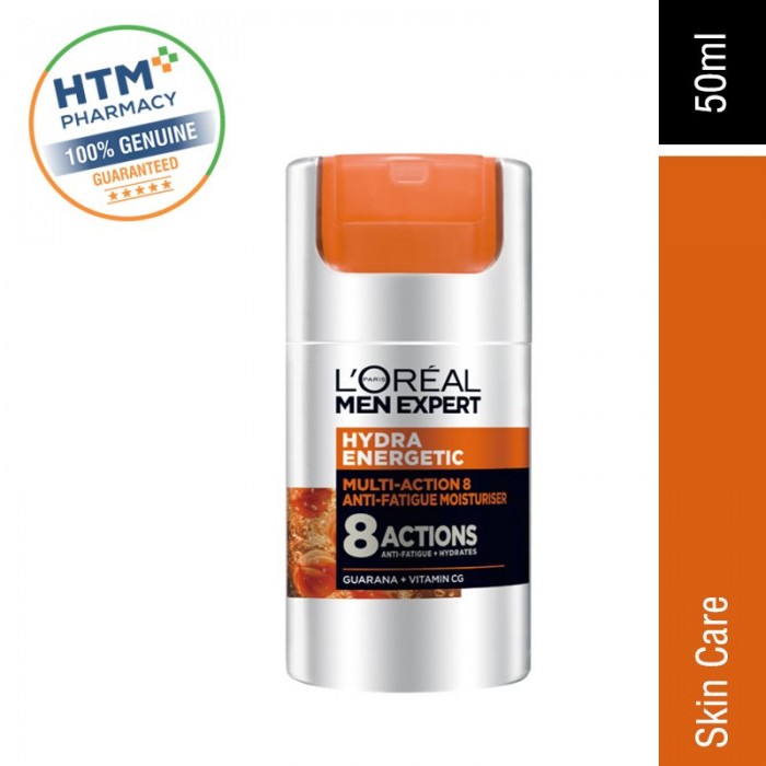 Loreal Men Expert Hydra Energetic Multi-Action 8 Anti-Fatigue Moisturiser 50ml