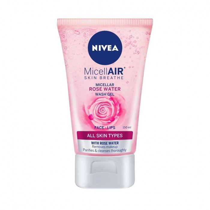 Nivea Micellair Skin Breathe Rose Water Wash Gel 150ml