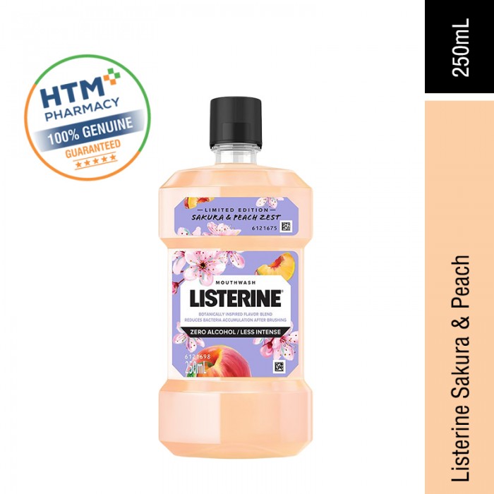 Listerine Sakura & Peach 250ml