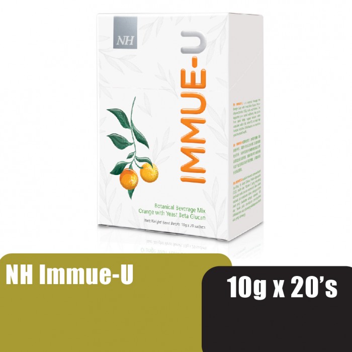 NH IMMUE-U Botanical Beverage Mix Orange With Prebiotic 10g x 20's