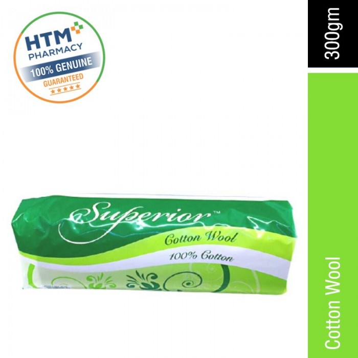 SUPERIOR COTTON WOOL 300GM