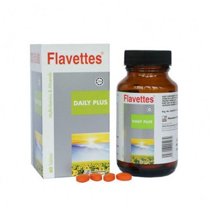 FLAVETTES DAILY PLUS 60'S